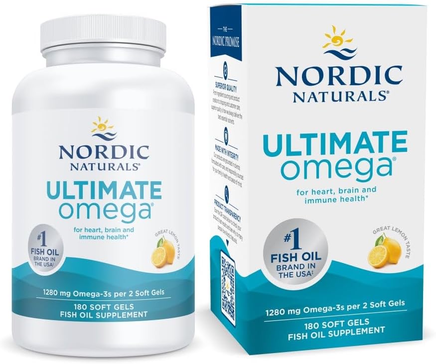 Nordic Naturals Ultimate Omega Fish Oil 180 Softgels Review 2026: Our Honest Verdict After Weeks of Testing - Product Image