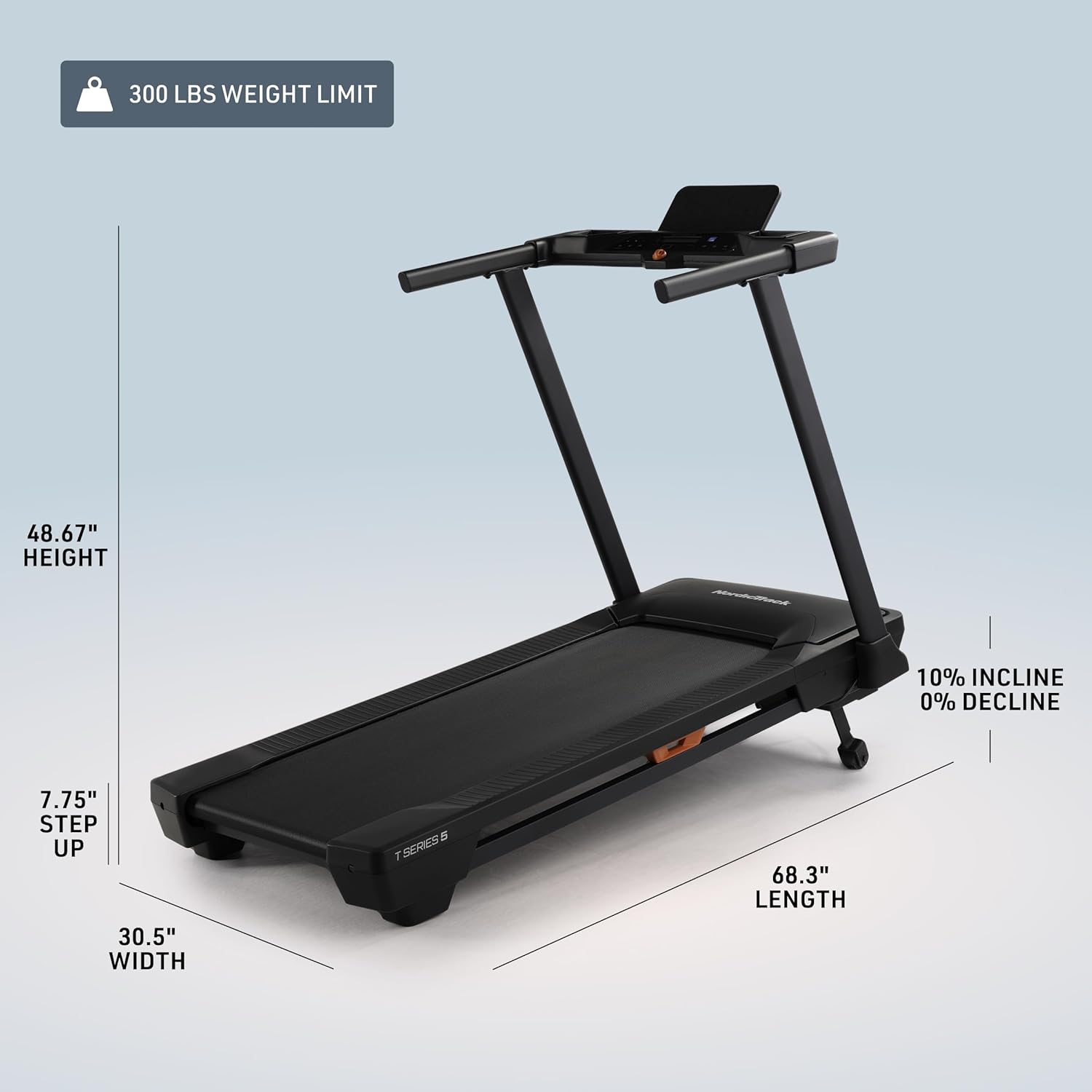NordicTrack T Series Treadmill - Design and Build Quality