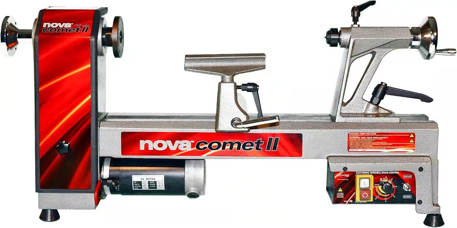 Nova 46300 Comet II Variable Speed Midi Lathe Review