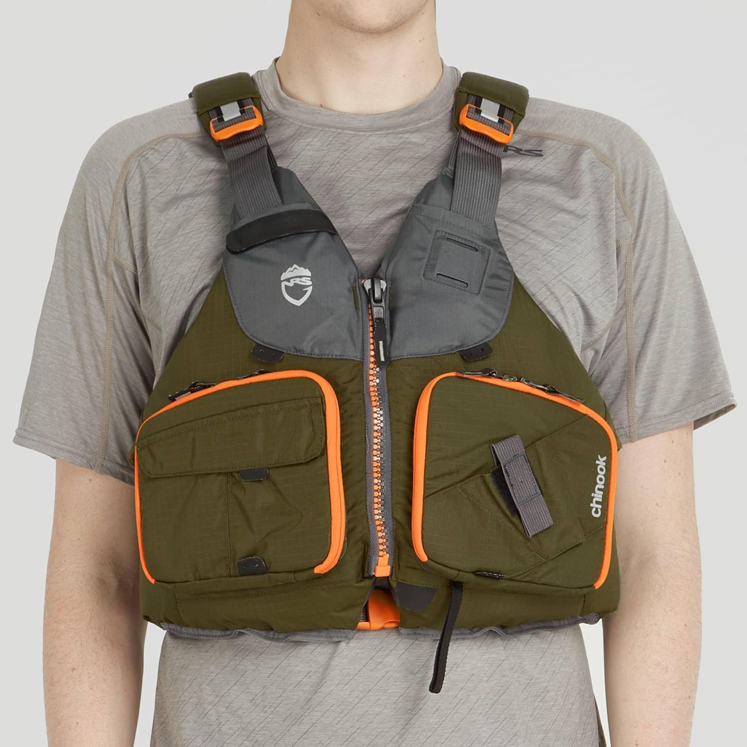 NRS Chinook Fishing PFD Life Jacket - Design and Build Quality