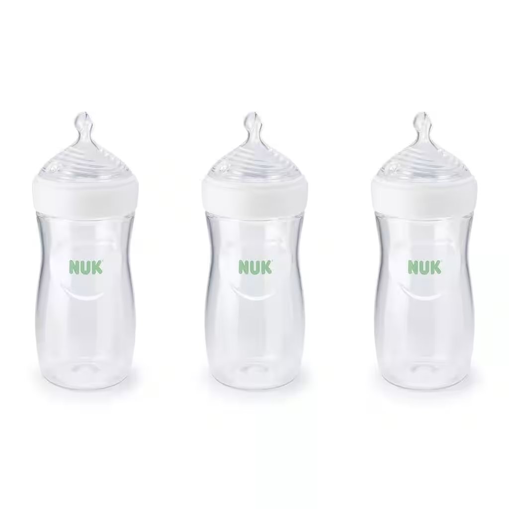 NUK Simply Natural Baby Bottles 9oz 3 Pack Review: 30,000+ Reviews Can't Be Wrong — Or Can They? - Product Image