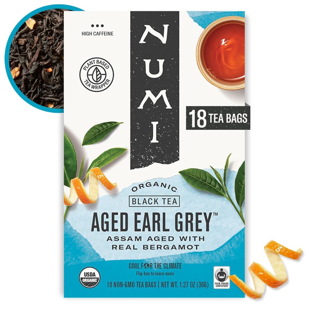 Numi Organic Aged Earl Grey Tea 18 Bags Review: The 30,000+-Review Amazon Hit — Worth Your Money? - Product Image
