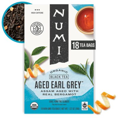 Numi Organic Aged Earl Grey Tea 18 Bags Review: The 30,000+-Review Amazon Hit — Worth Your Money? - Product Image