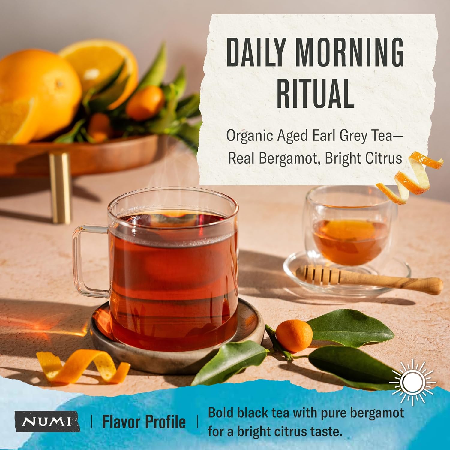 Numi Organic Aged Earl Grey Tea 18 Bags - Design and Build Quality