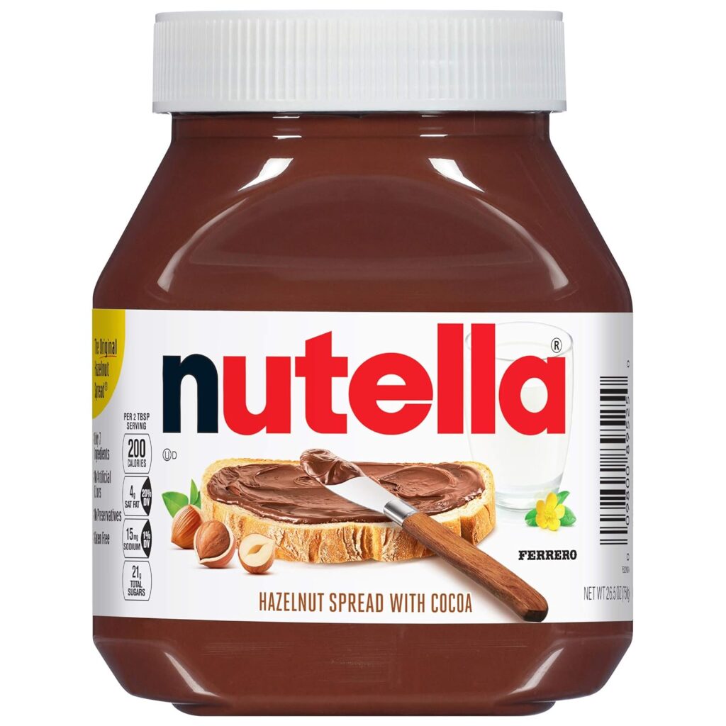 Nutella Hazelnut Spread with Cocoa 26.5oz Jar Review: We Tested the Amazon Bestseller So You Don't Have To - Product Image
