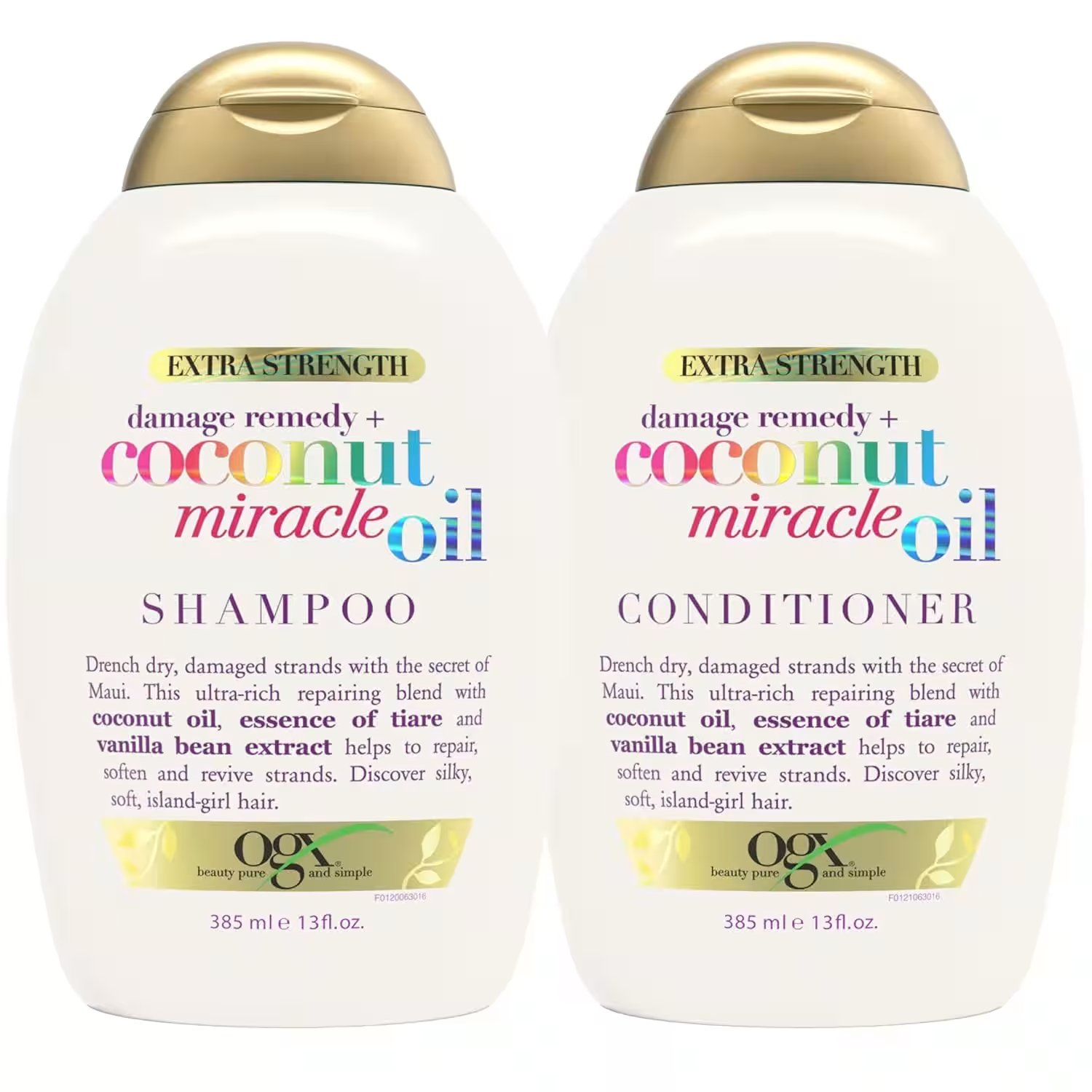 OGX Extra Strength Damage Remedy Coconut Miracle Oil Shampoo 13oz Review