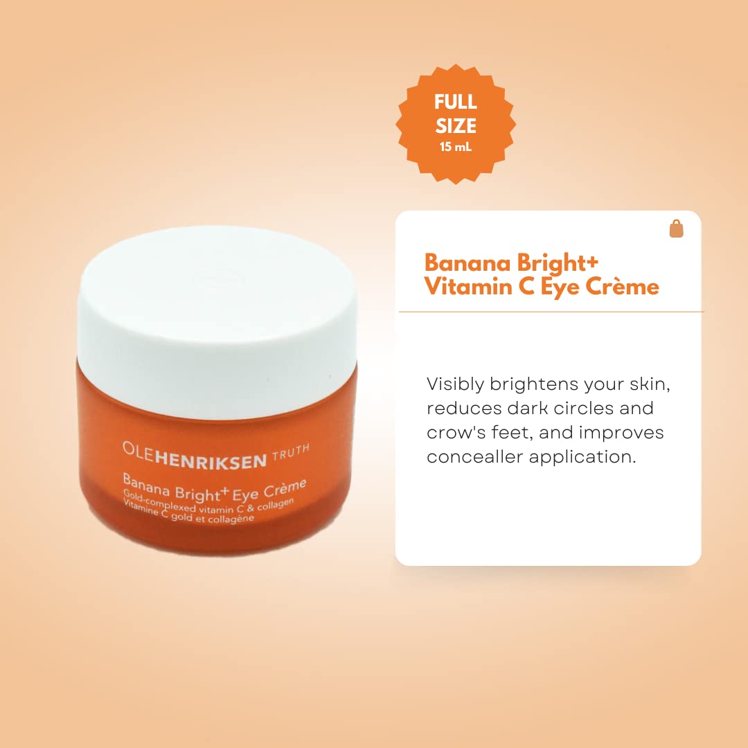 OLEHENRIKSEN Banana Bright Eye Cream 0.5oz - Key Specifications