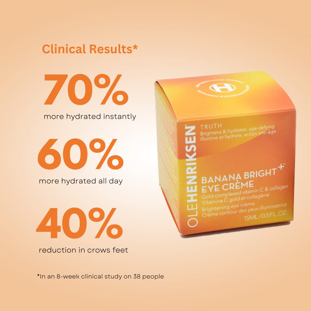 OLEHENRIKSEN Banana Bright Eye Cream 0.5oz - Real-World Performance