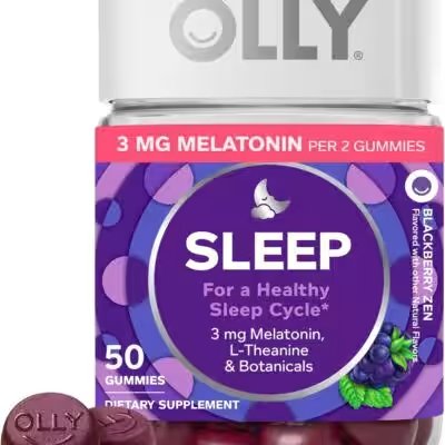 Olly Sleep Gummies Blackberry Zen 50 Count Review: 5,000+ Reviews Can't Be Wrong — Or Can They? - Product Image