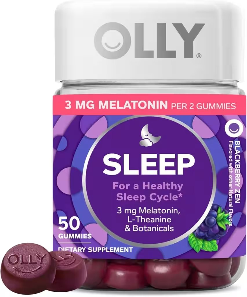 Olly Sleep Gummies Blackberry Zen 50 Count Review: 5,000+ Reviews Can't Be Wrong — Or Can They? - Product Image