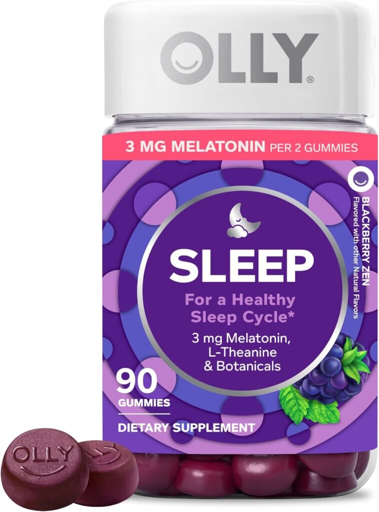 Olly Sleep Gummy Melatonin L-Theanine 60 Gummies Review — Is It Really Worth $25 in 2026? - Product Image