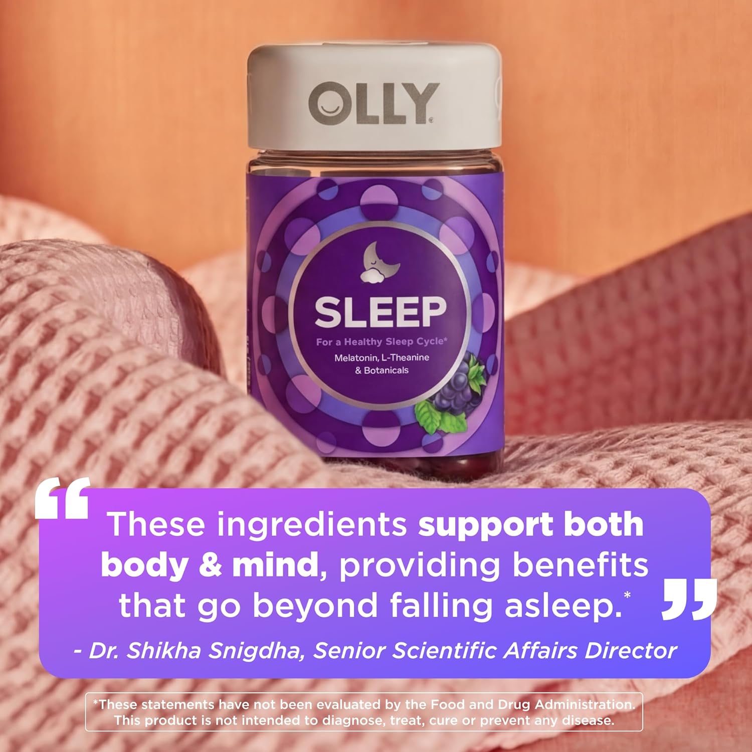 Olly Sleep Gummy Melatonin L-Theanine 60 Gummies - Real-World Performance