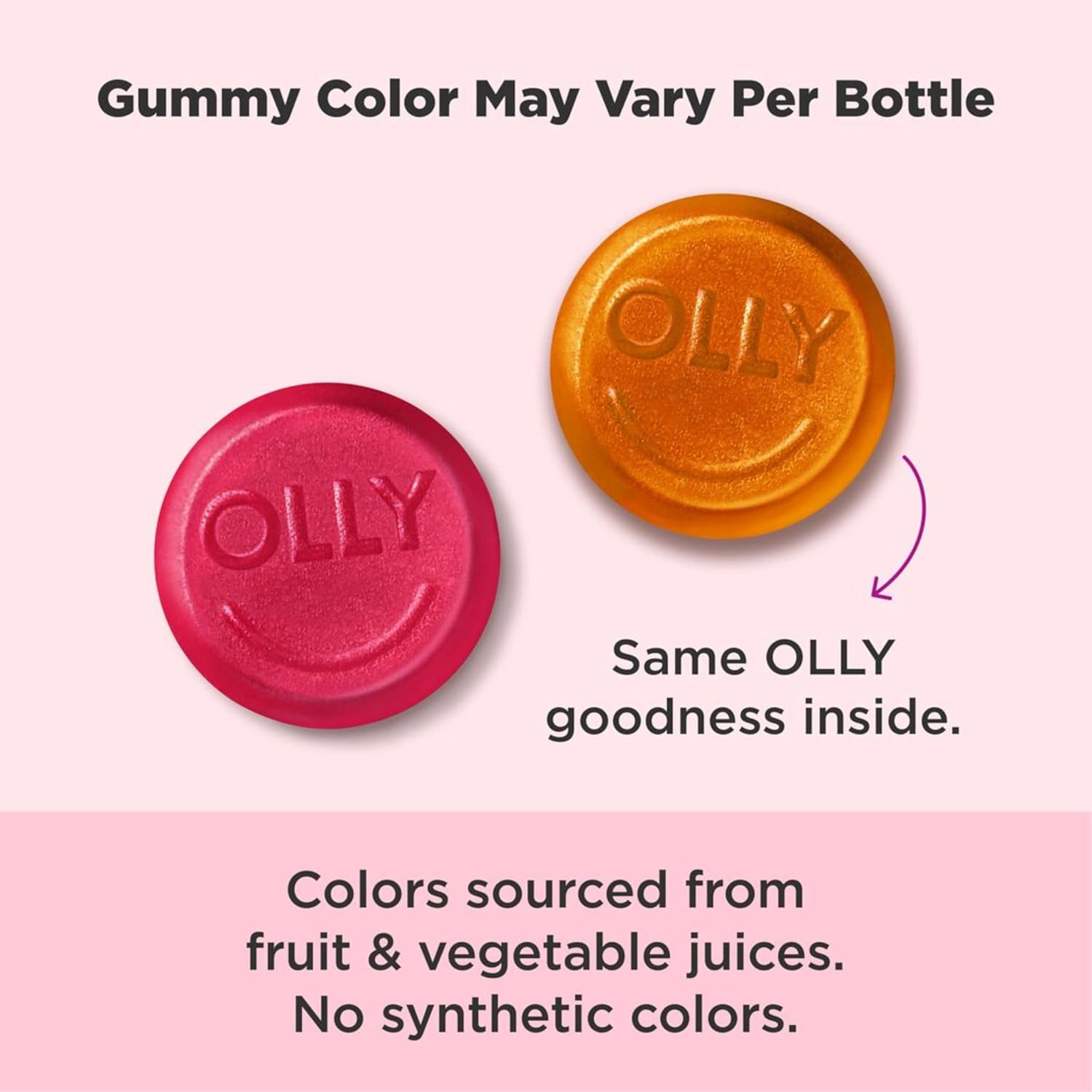 Olly Undeniable Beauty Gummy Vitamins 60 Count - Key Specifications