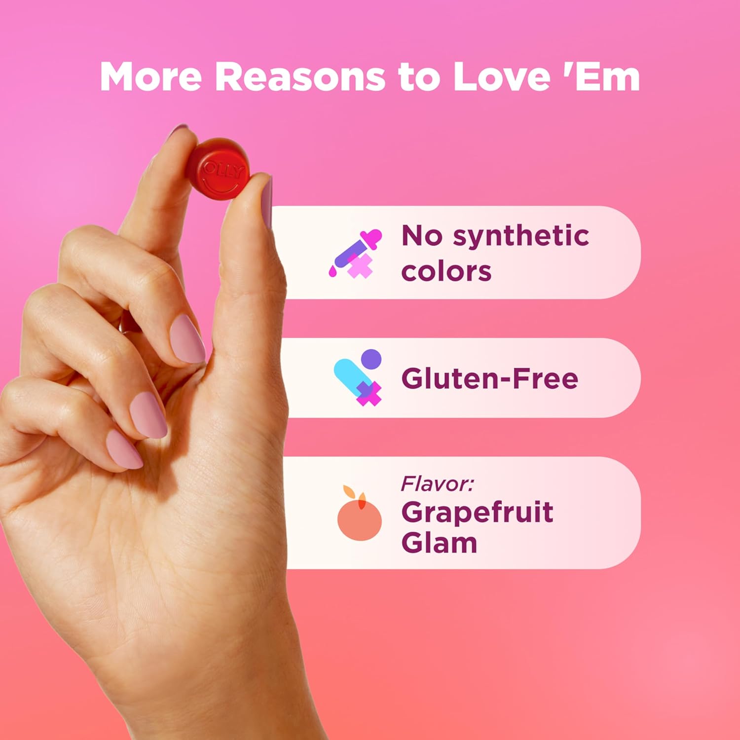 Olly Undeniable Beauty Gummy Vitamins 60 Count - Performance Testing