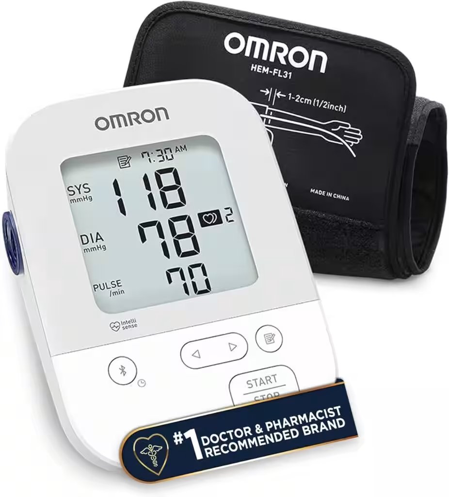 OMRON Silver Upper Arm Blood Pressure Monitor BP5250 Review — Is It Really Worth $62.82 in 2026? - Product Image