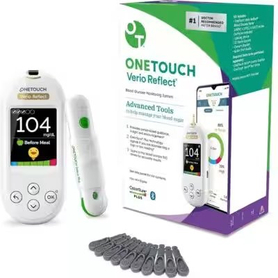 One Touch Verio Reflect Blood Glucose Monitor Kit Review: Is This Top-Rated Amazon Pick Worth $25? - Product Image