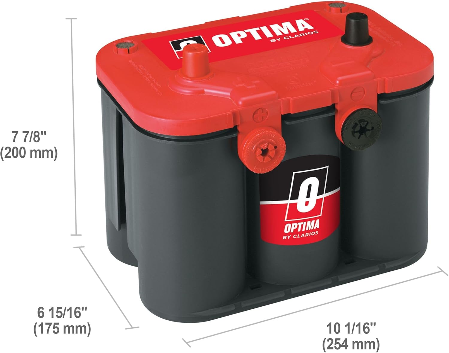 Optima Batteries RedTop Starting Battery 34/78 - Key Specifications