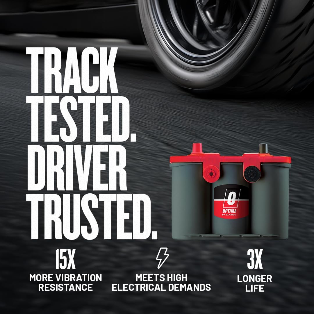 Optima Batteries RedTop Starting Battery 34/78 - How It Compares