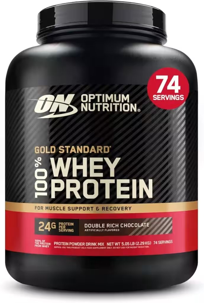 Optimum Nutrition Gold Standard Whey Protein 5 Lbs Chocolate Review — Is It Really Worth $15 in 2026? - Product Image