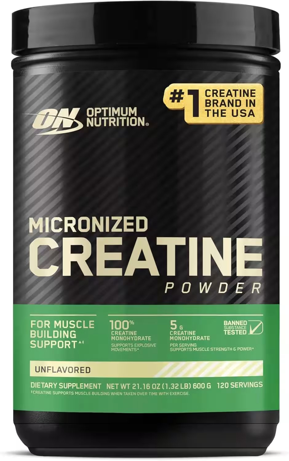 Optimum Nutrition Micronized Creatine Monohydrate Powder 600g Review