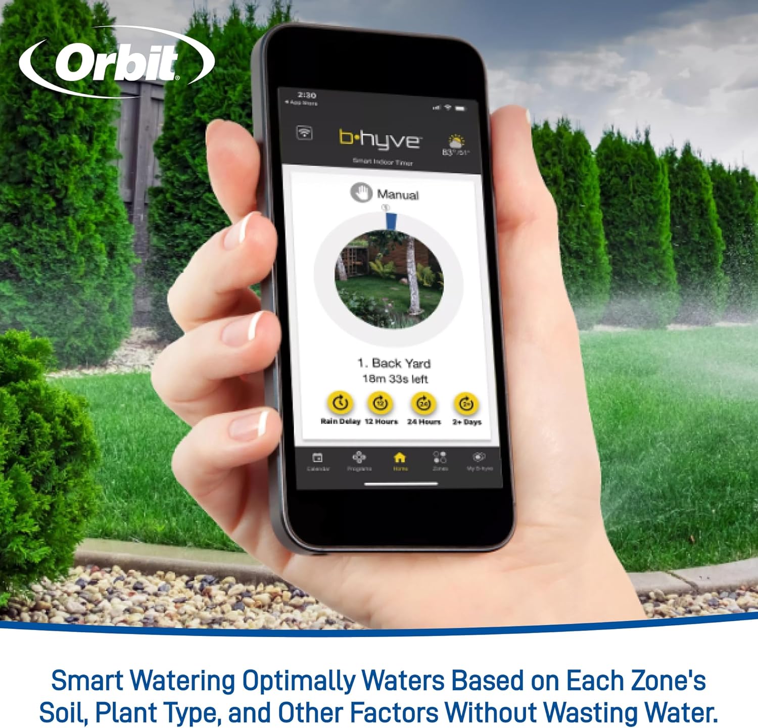 Orbit B-hyve Smart WiFi Sprinkler Timer 8 Zone - Design and Build Quality