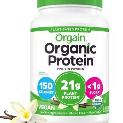 Orgain Organic Plant Based Protein Powder Vanilla 2.03lb Review: Is This Top-Rated Amazon Pick Worth $20? - Product Image