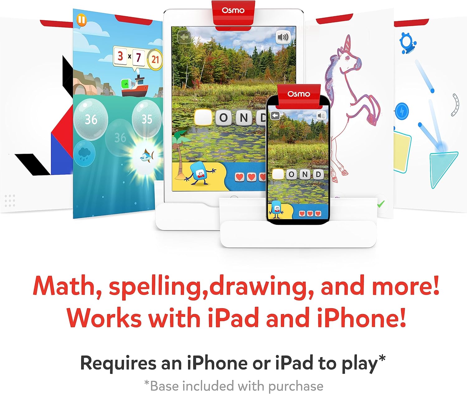 Osmo Genius Starter Kit for iPad Ages 6-10 - Key Specifications