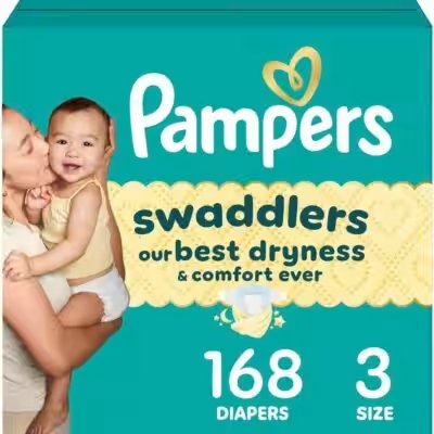 Pampers Swaddlers Diapers Size 3 168 Count Review — Is It Really Worth $40 in 2026? - Product Image