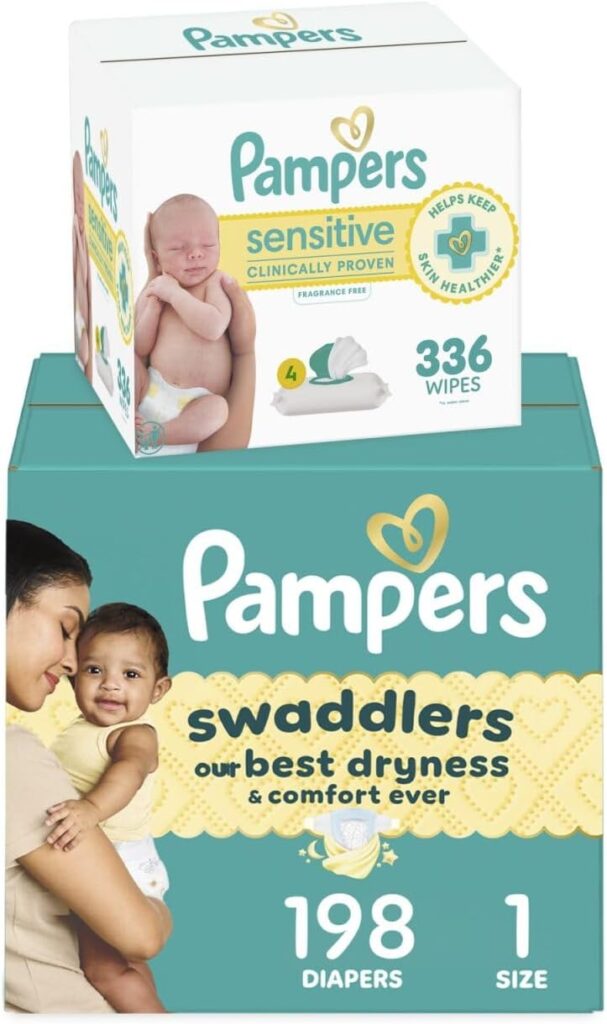 Pampers Swaddlers Disposable Diapers Size 1 198 Count Review: Why 75,000+ Amazon Buyers Can't Stop Raving About It - Product Image