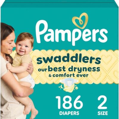 Pampers Swaddlers Disposable Diapers Size 2 186 Count Review: Why This 4.7-Star Amazon Best-Seller Deserves the Hype - Product Image