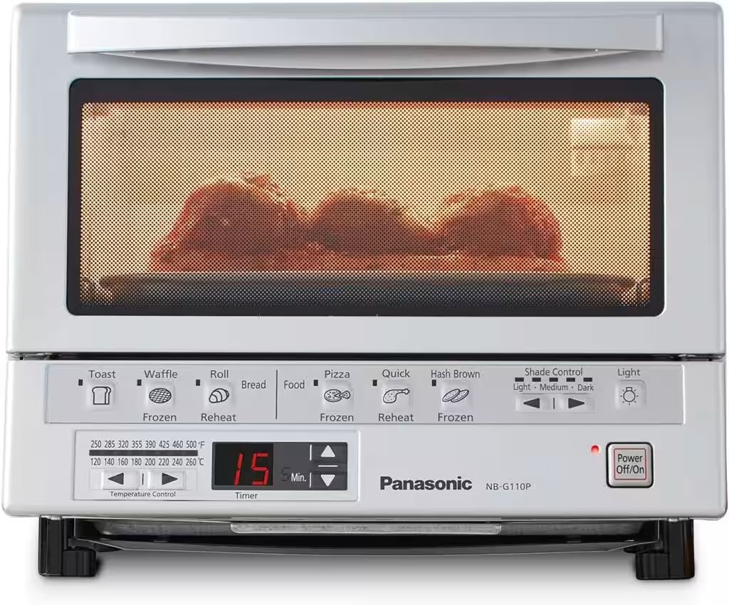 Panasonic FlashXpress Compact Toaster Oven NB-G110P Review: Why This 4.5-Star Amazon Best-Seller Deserves the Hype - Product Image
