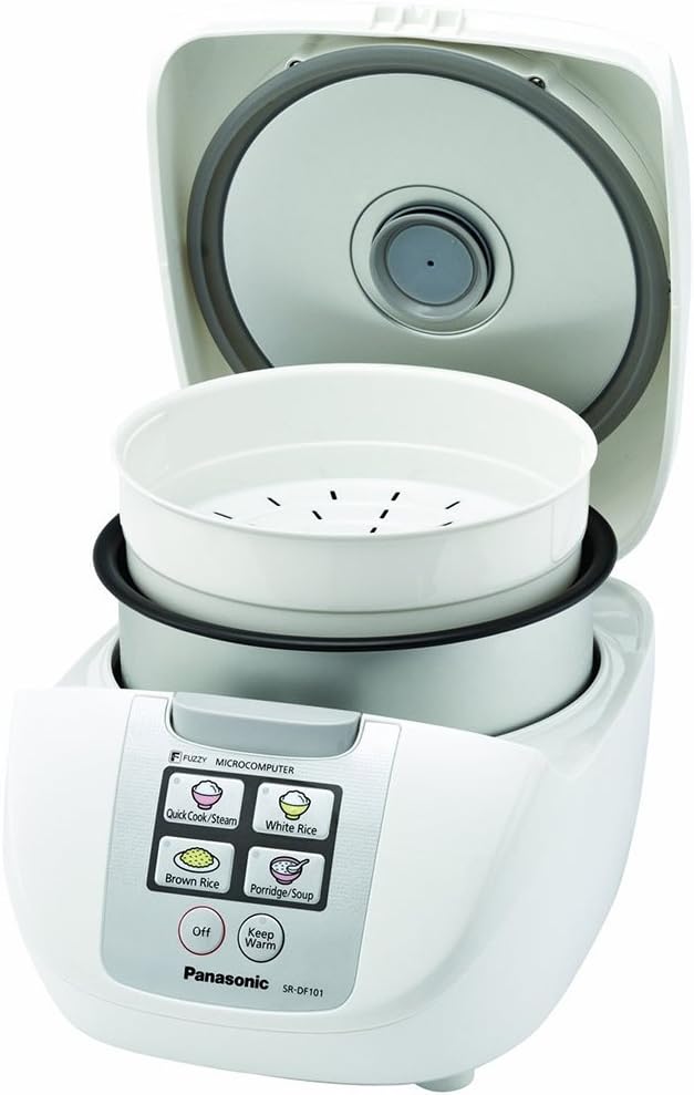 Panasonic SR-DF181 Fuzzy Logic Rice Cooker 10 Cup Review: We Tested the Amazon Bestseller So You Don't Have To - Product Image