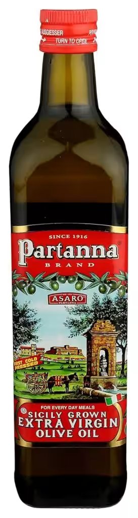 Partanna Extra Virgin Olive Oil Sicilian 25.5oz Review — The Amazon Favorite With 5,000+ Ratings Put to the Test - Product Image