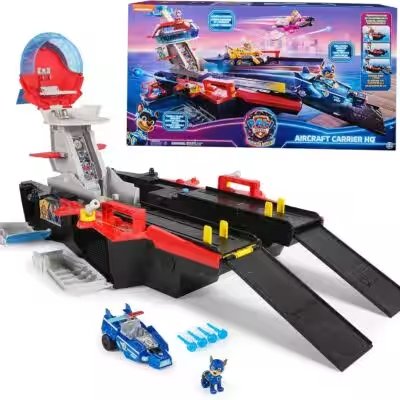 PAW Patrol The Mighty Movie Aircraft Carrier HQ Playset Review — The Amazon Favorite With 60,000+ Ratings Put to the Test - Product Image
