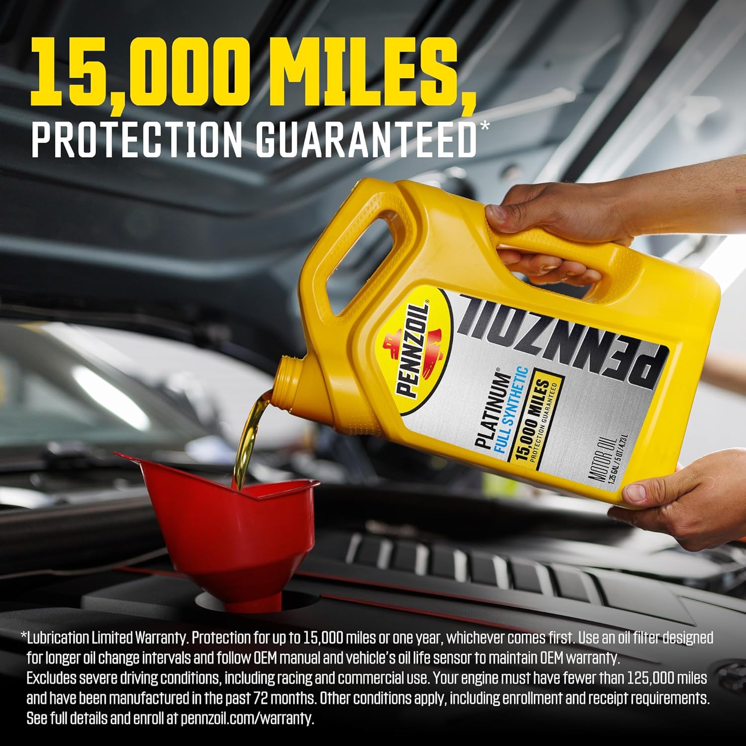 Pennzoil Platinum Full Synthetic Motor Oil 5W-30 5 Quart - Design and Build Quality