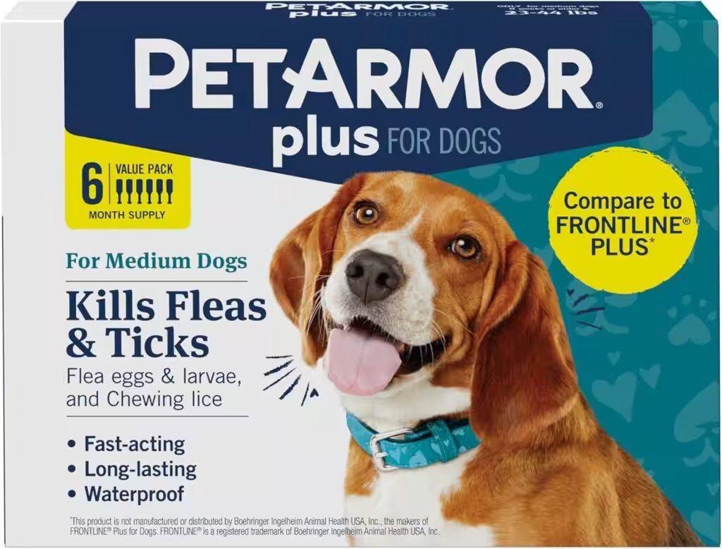 PetArmor Plus Flea and Tick Prevention for Dogs 23-44 lbs Review: 30,000+ Reviews Can't Be Wrong — Or Can They? - Product Image