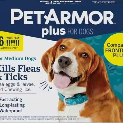 PetArmor Plus Flea and Tick Prevention for Dogs 23-44 lbs Review: 30,000+ Reviews Can't Be Wrong — Or Can They? - Product Image