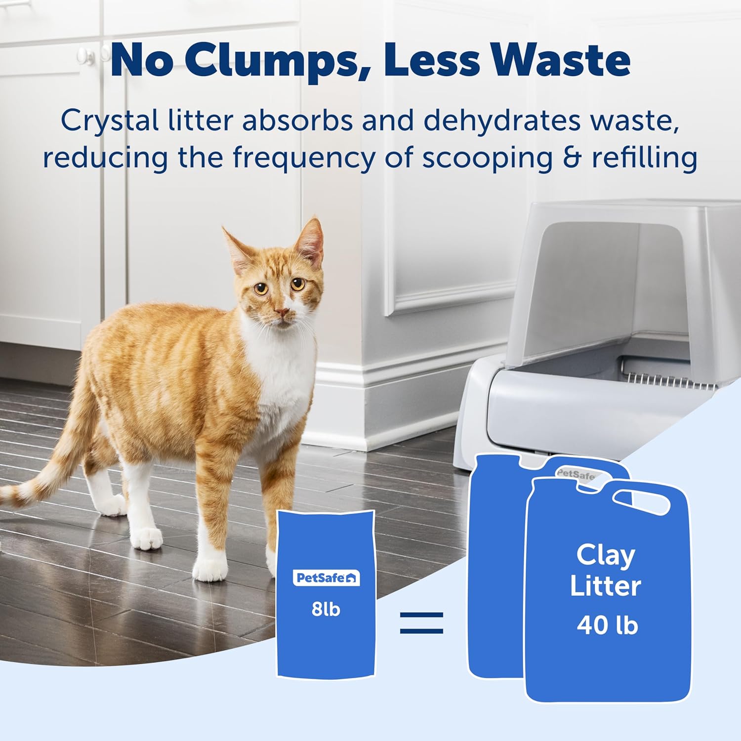 PetSafe ScoopFree Premium Crystal Non-Clumping Cat Litter - How It Compares
