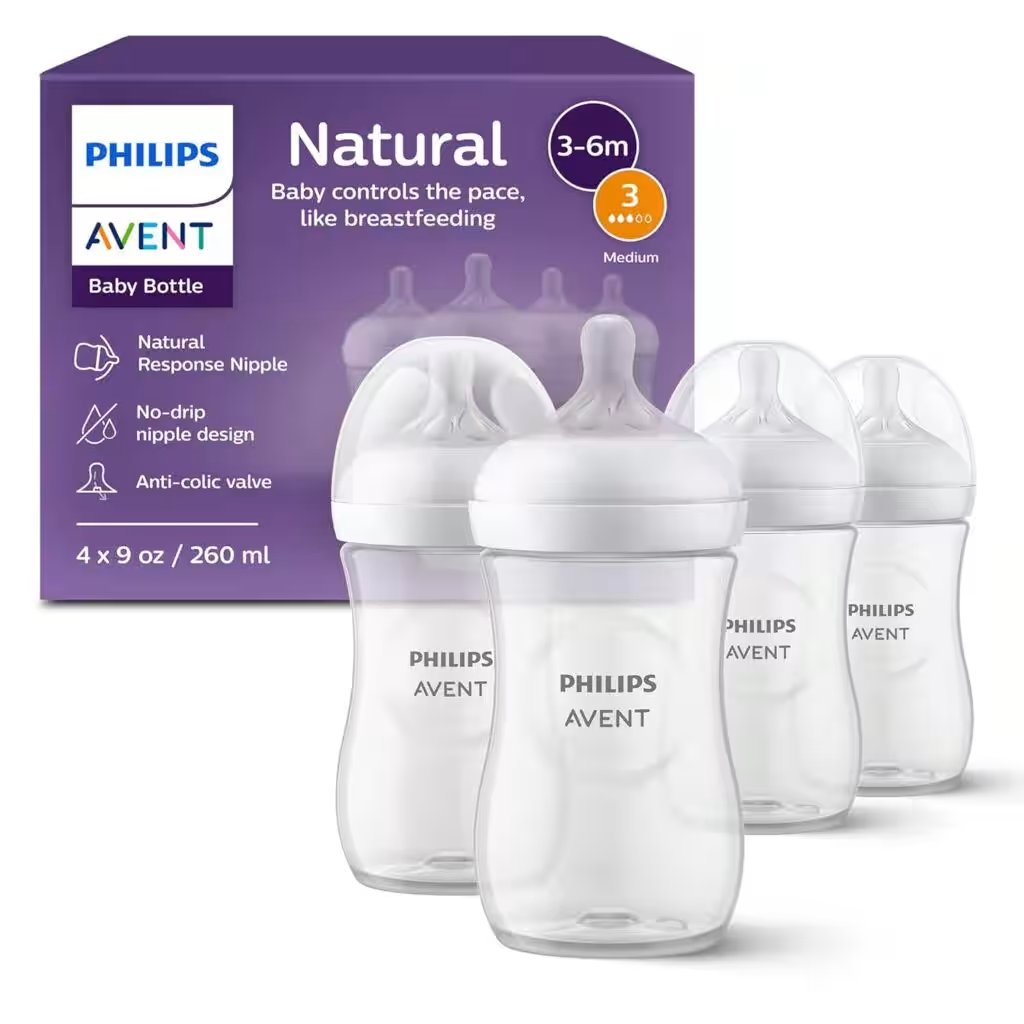 Philips Avent Natural Response Baby Bottle 9oz 4 Pack Review 2026: Is the Amazon Bestseller Worth the Hype? - Product Image