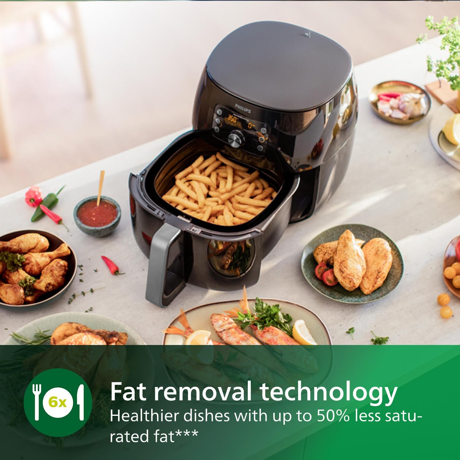 Philips Premium Airfryer XXL HD9867 - How It Compares