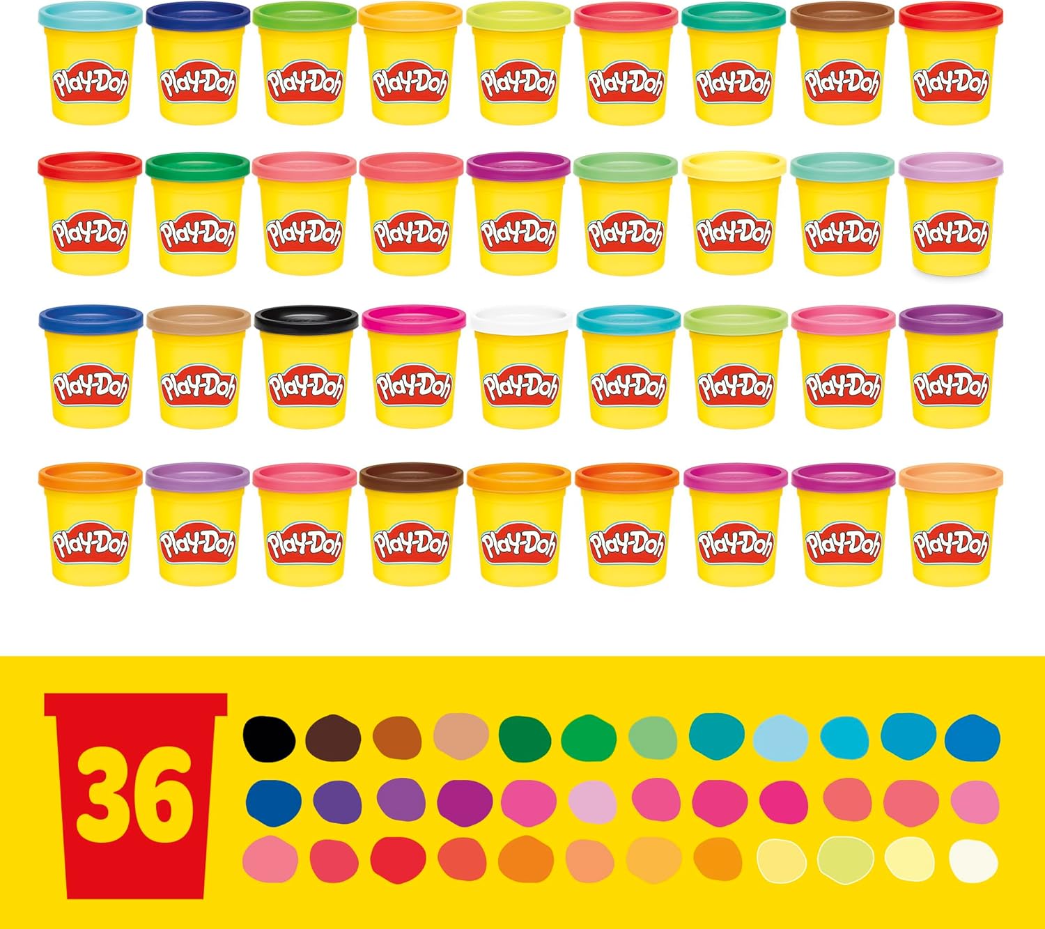 Play-Doh Modeling Compound 36-Pack of Colors - Performance: Where It Counts