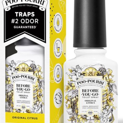 Poo-Pourri Before-You-Go Toilet Spray Original Citrus 4oz Review: Best Health & Household Pick Under $20? - Product Image