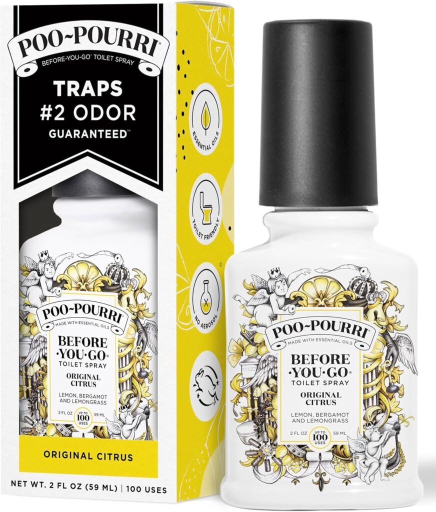 Poo-Pourri Before-You-Go Toilet Spray Original Citrus 4oz Review: Best Health & Household Pick Under $20? - Product Image