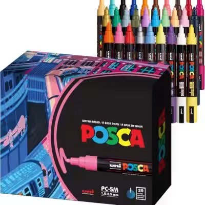 Posca Paint Markers Full Set 29 Colors Review 2026: Is the Amazon Bestseller Worth the Hype? - Product Image