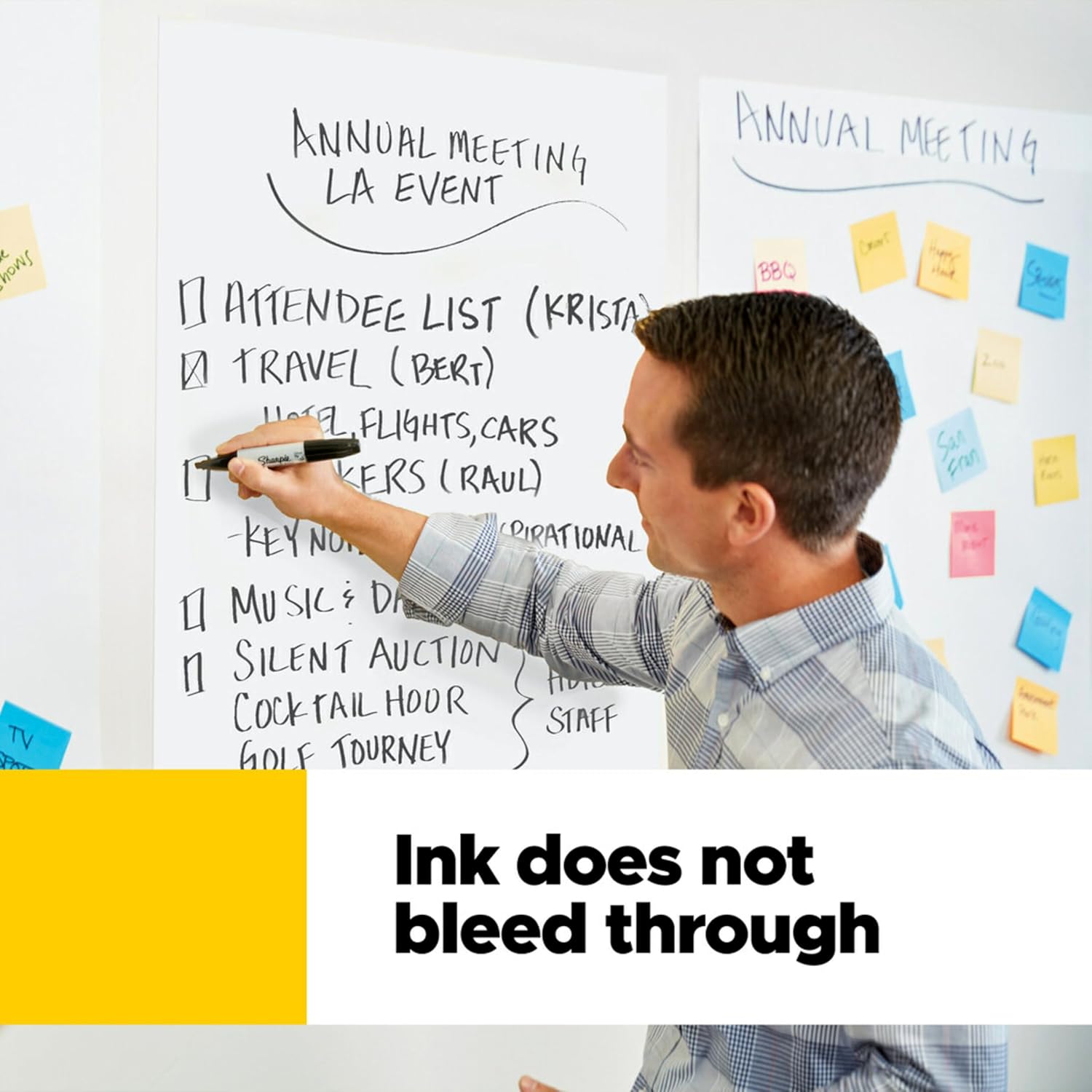 Post-it Super Sticky Easel Pad 25 x 30 Inch 6 Pack - Real-World Performance