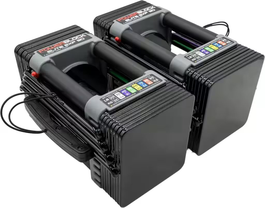 PowerBlock Elite EXP Adjustable Dumbbells 5-50 Lbs Review — The Amazon Favorite With 25,000+ Ratings Put to the Test - Product Image