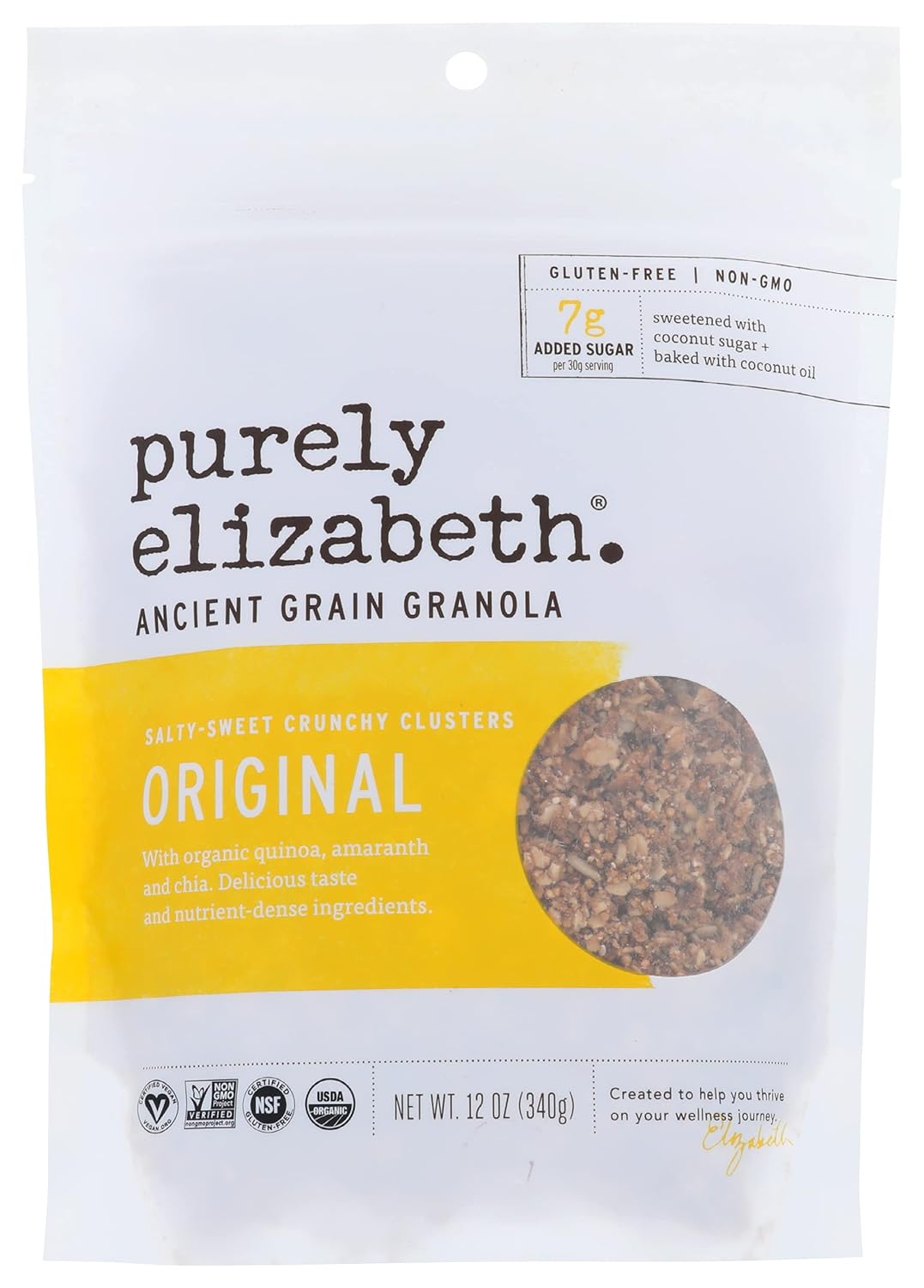 Purely Elizabeth Original Ancient Grain Granola 12oz Review