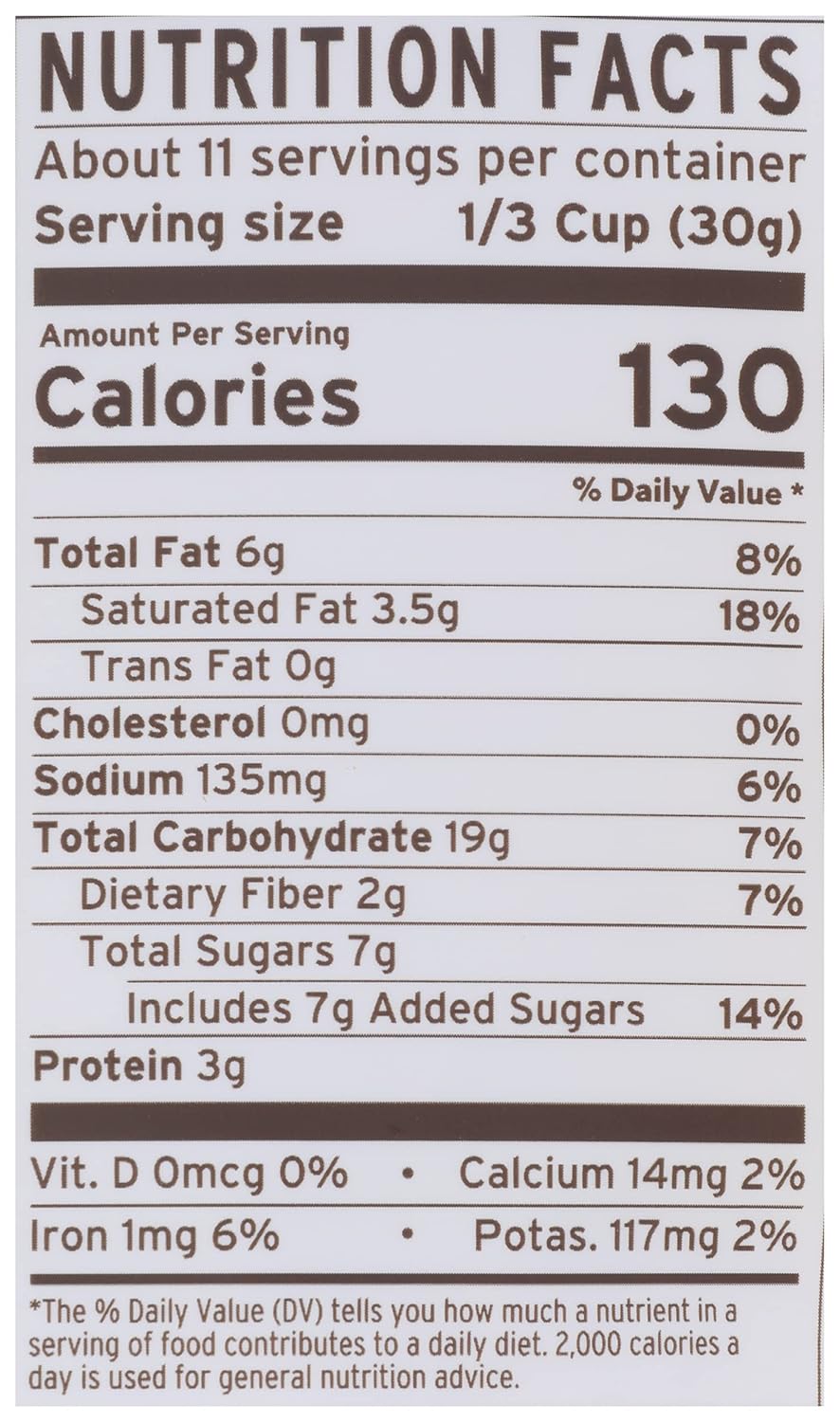 Purely Elizabeth Original Ancient Grain Granola 12oz - How It Compares