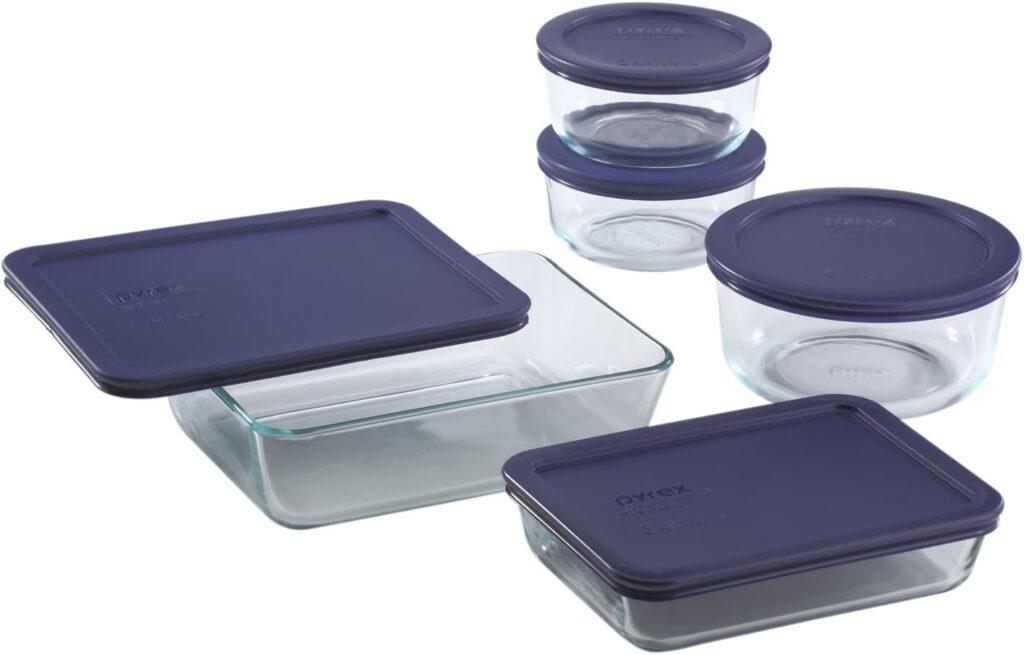Pyrex Simply Store 10 Piece Glass Food Storage Set Review: Best Home & Kitchen Pick Under $15? - Product Image
