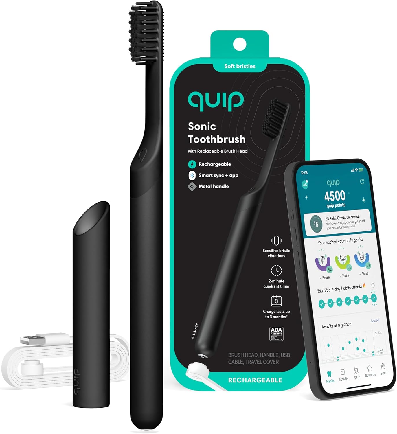 Quip Smart Electric Toothbrush Rechargeable Review